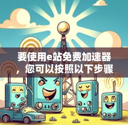 要使用e站免费加速器，您可以按照以下步骤进行