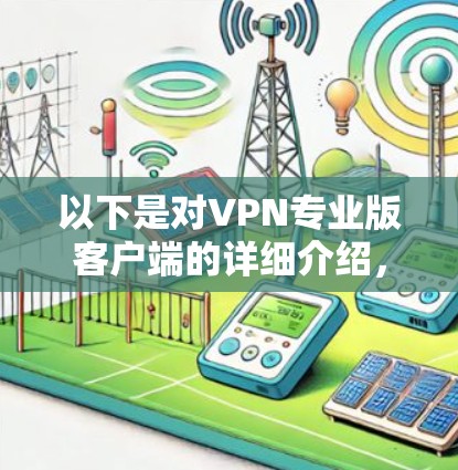 以下是对VPN专业版客户端的详细介绍，涵盖基本概念、功能、配置和使用指南