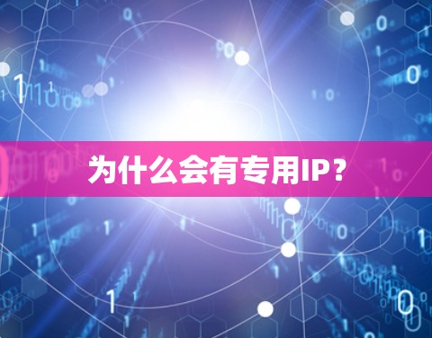 为什么会有专用IP？