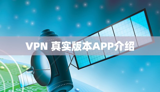 VPN 真实版本APP介绍