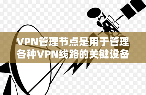 VPN管理节点是用于管理各种VPN线路的关键设备，包括服务器、路由器、交换机等。这些节点负责连接用户、处理请求、防止网络攻击和保持网络稳定。以下是VPN管理节点的详细分析