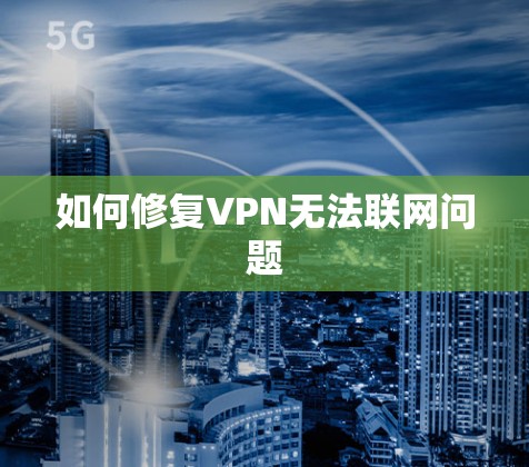 如何修复VPN无法联网问题