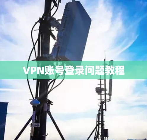 VPN账号登录问题教程
