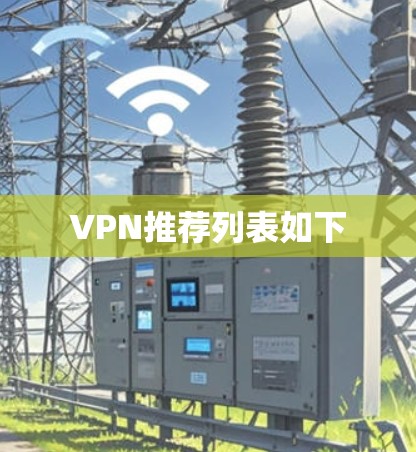 VPN推荐列表如下